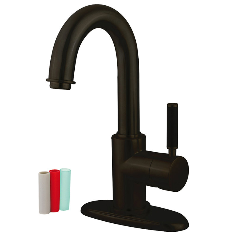 Kingston Brass Vilbosch Bathroom Faucet with Push PopUp Drain